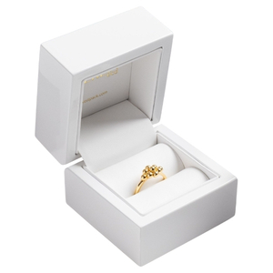 Confezione da 50 scatole regalo in cotone marrone con ciondolo per gioielli, orecchini, collana, braccialetto, confezione da 2 5/8 x 1 1/2 x 1 (67 x 40 x 25 mm) Dimensioni # 21-By RJ Displays