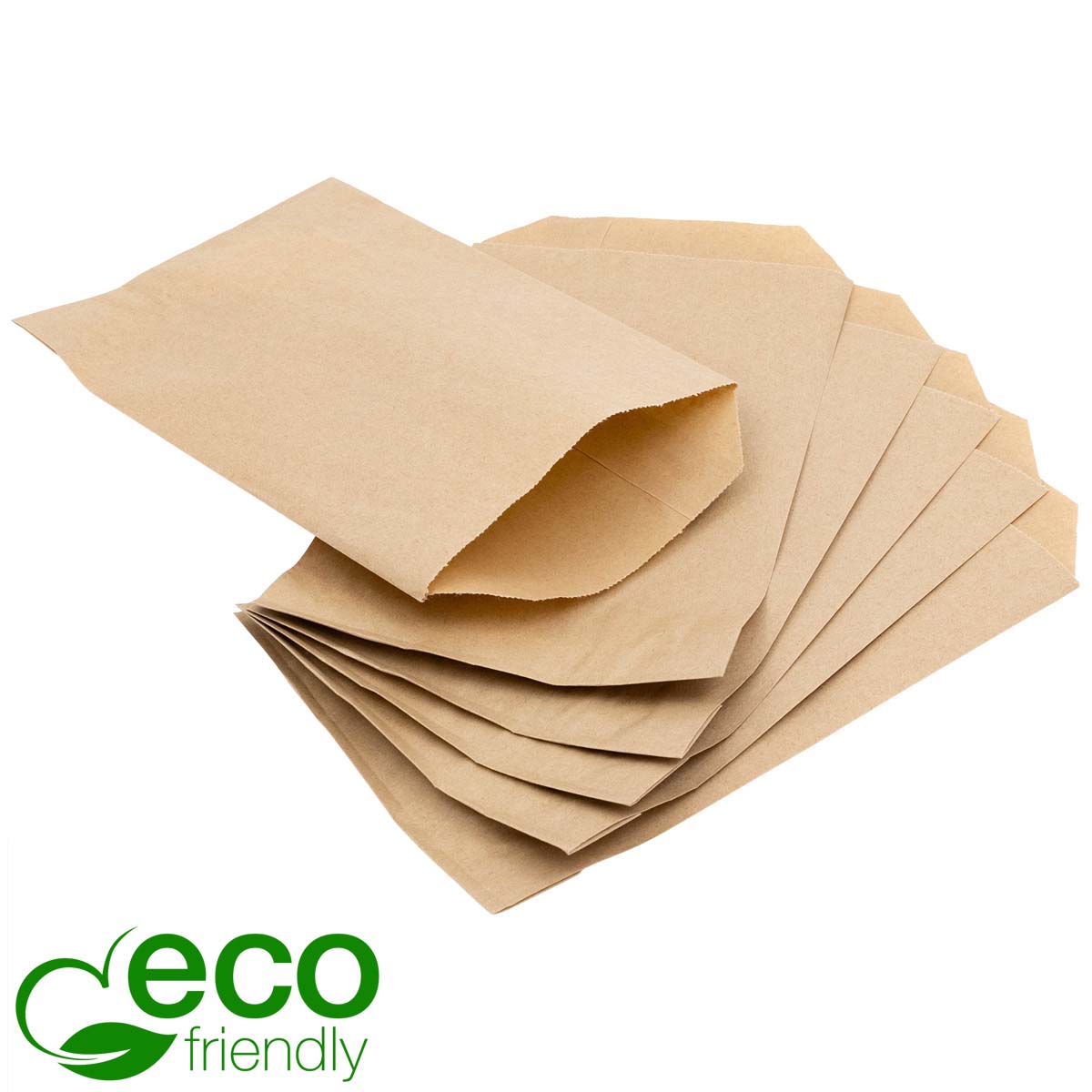 Order Paper jewellery bag, small 100 pcs. Brown