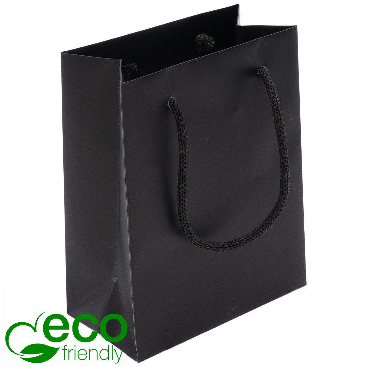Order FSC® Certified Paper Carrier Bag, Small Black