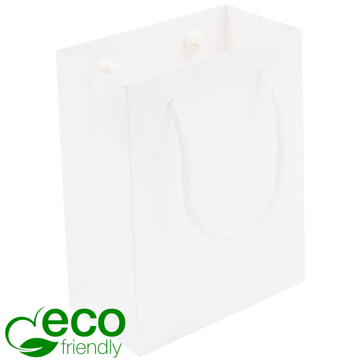 Order FSC® Certified Paper Carrier Bag, Small White